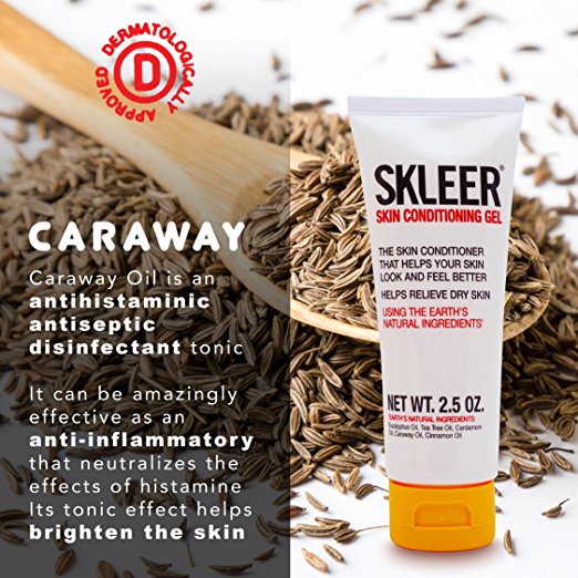 SKLEER contains Caraway oil