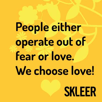 SKLEER chooses Love