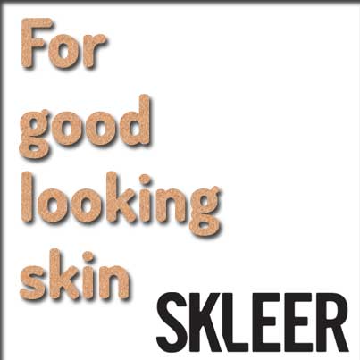 Use SKLEER for Good Looking Skin