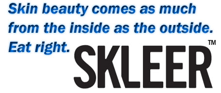 SKLEER wisdom for natural skin beauty